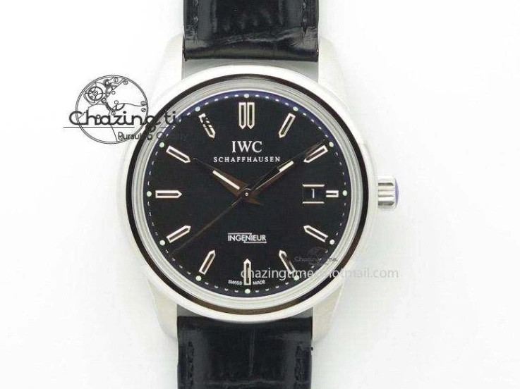 MIROTIME 0513 MARK XVIII Le Petit Prince IW327004 SS FKF 1:1 Best Edition Blue Dial On Brown Leather Strap Trendsetting 7117